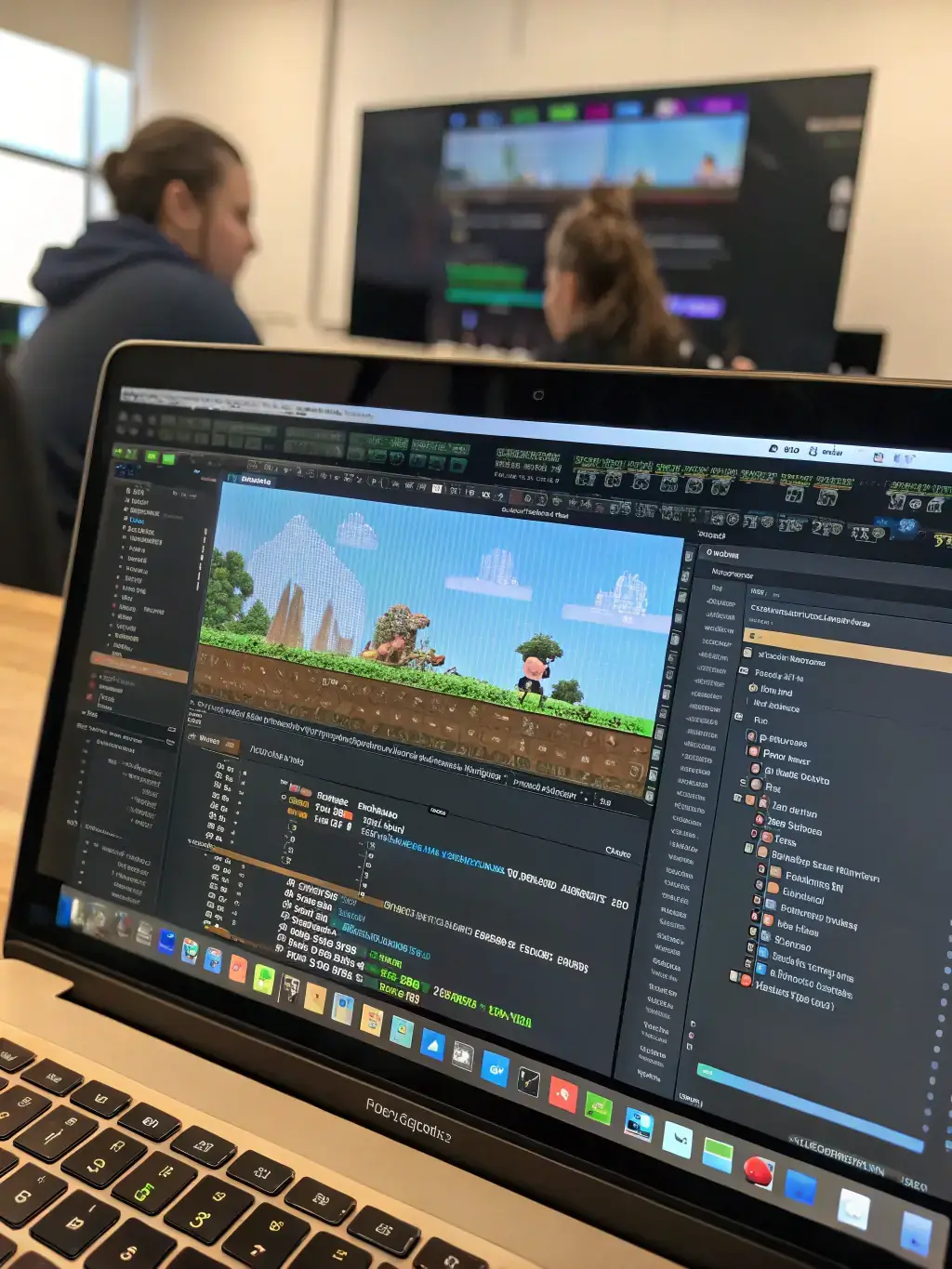 A high-resolution image showcasing the Unity game engine interface, emphasizing its versatility in creating immersive gaming experiences. The image should convey the power and flexibility of Unity in game development.